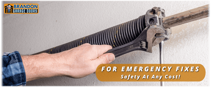 Broken Garage Door Spring Brandon FL